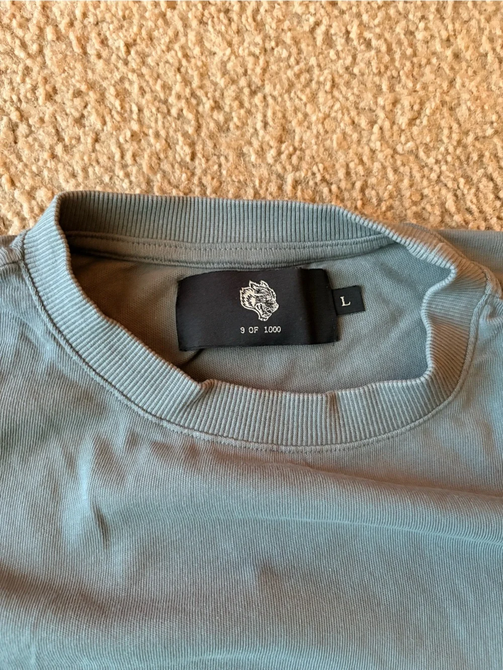 Darc Sport Light Blue Crew Neck T-Shirt - Picture 2 of 5
